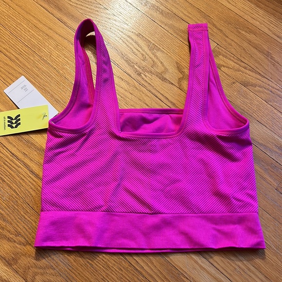 Hot Pink Sports Bra/Tank - Picture 2 of 2